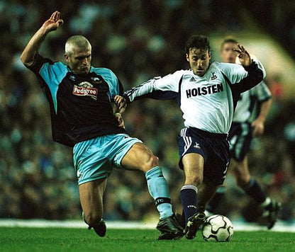Derby County 2001/03 Errea with Fabrizio Ravanelli 11 Nameset Football Jersey