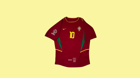 Portugal NT 2002 - 2004 Nike with Rui Costa 10 Nameset Vintage Football Jersey