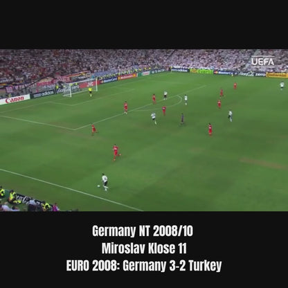 Germany NT 2008/10 Adidas with Miroslav Klose 11 Nameset