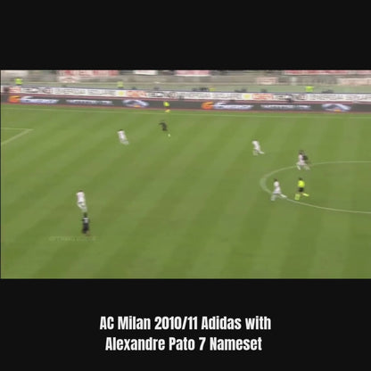 AC Milan 2010/11 Adidas with Alexandre Pato 7 Nameset