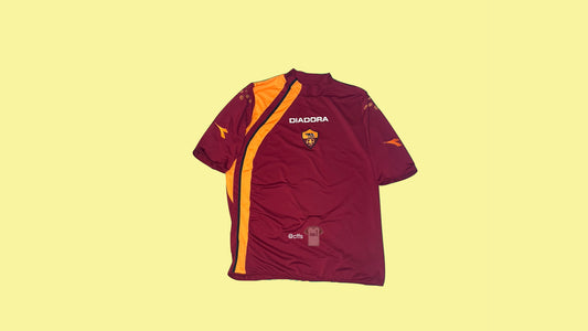 Roma 2005/06 Diadora Football Jersey